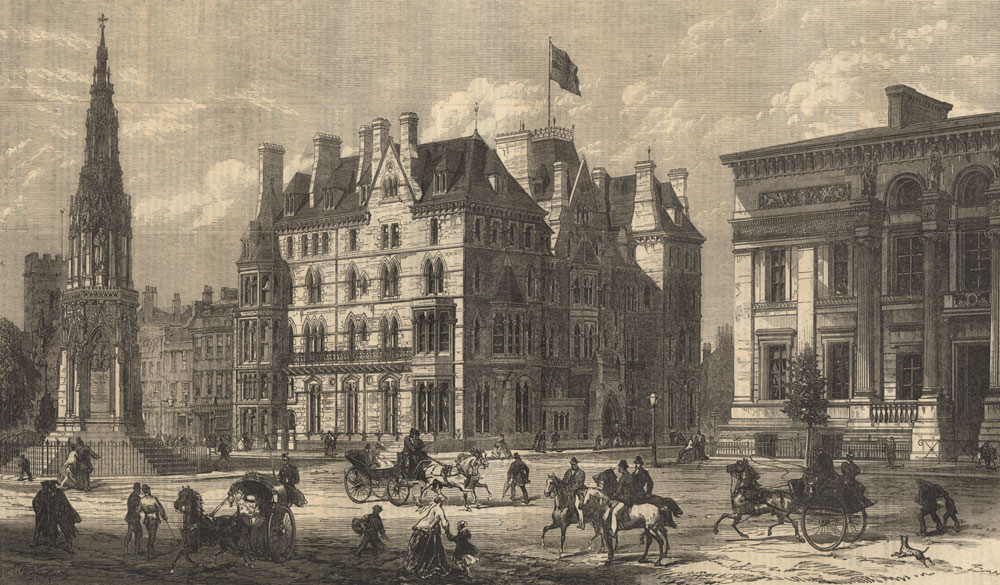 Randolph Hotel in 1868