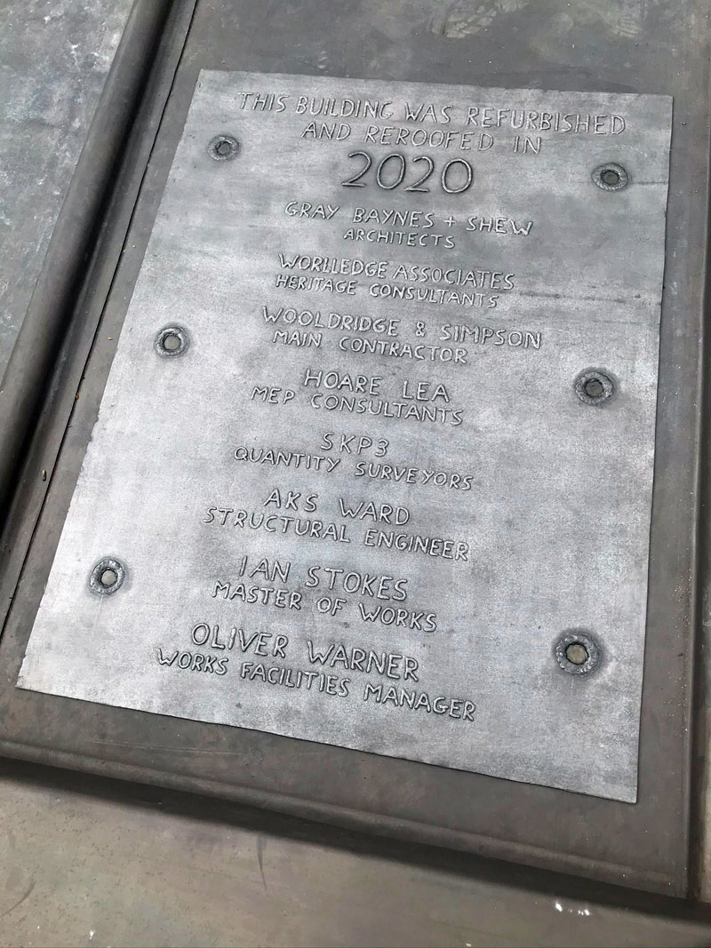 Inscription of 2020