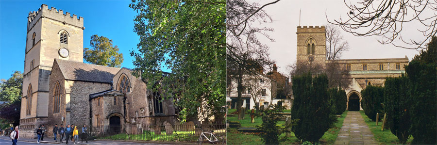 St Mary Magdalen and St Giles' Churches