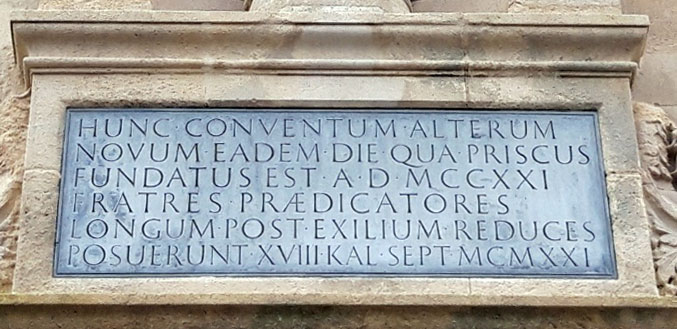 Blackfriars inscription