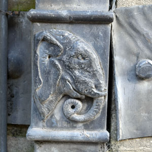 Elephant drain pipe