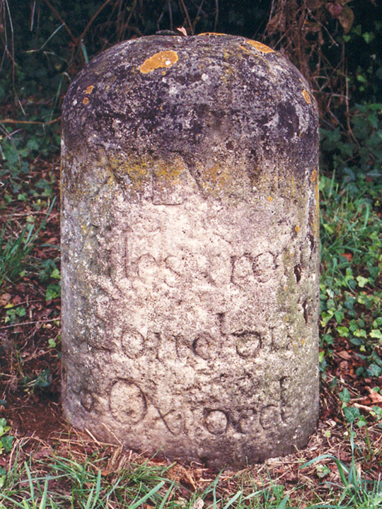 Milestone at Wheatley