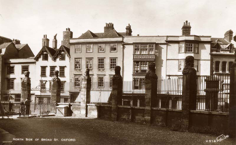 Houses replaced by New Bodleian Library