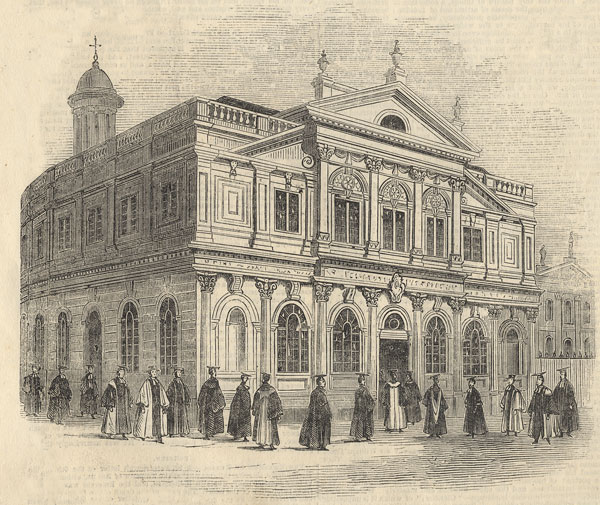 Sheldonian in 1845