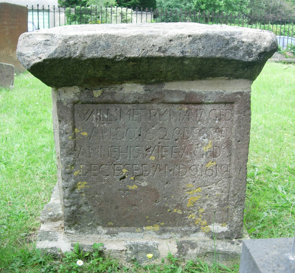 Merryman gravestone