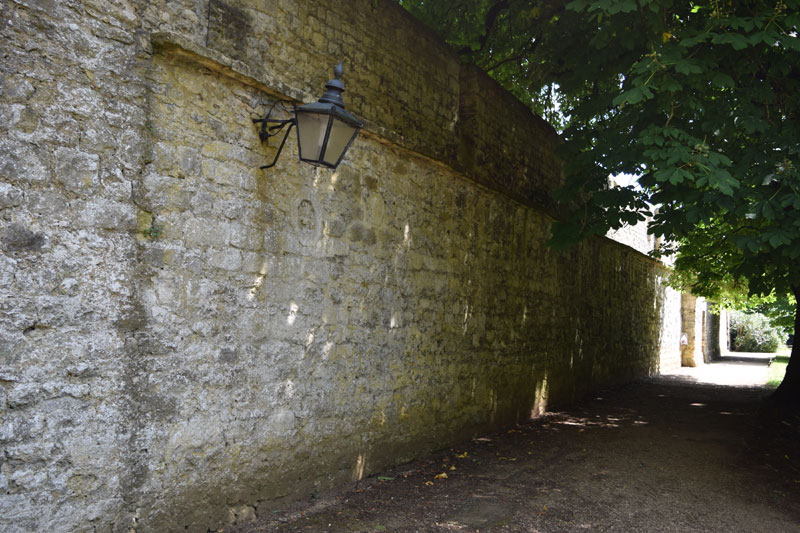 Wall to south of Bastion 14