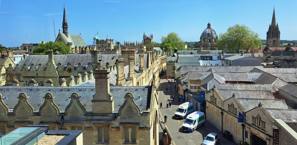 View from the new block