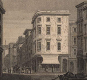 The former corner building