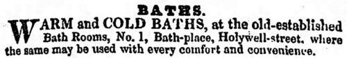 Baths at Bath Place