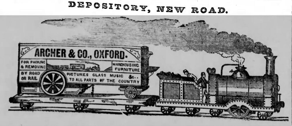 First advertisement for Archer & Co, 1870