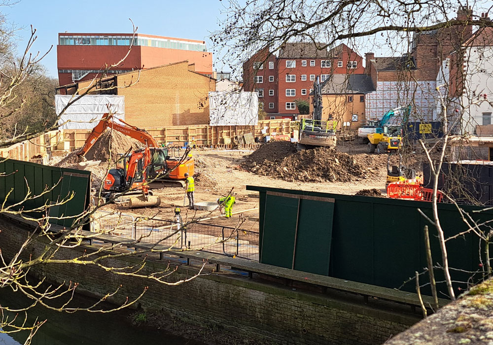 Site of Waynflete Building, 5 March 2026