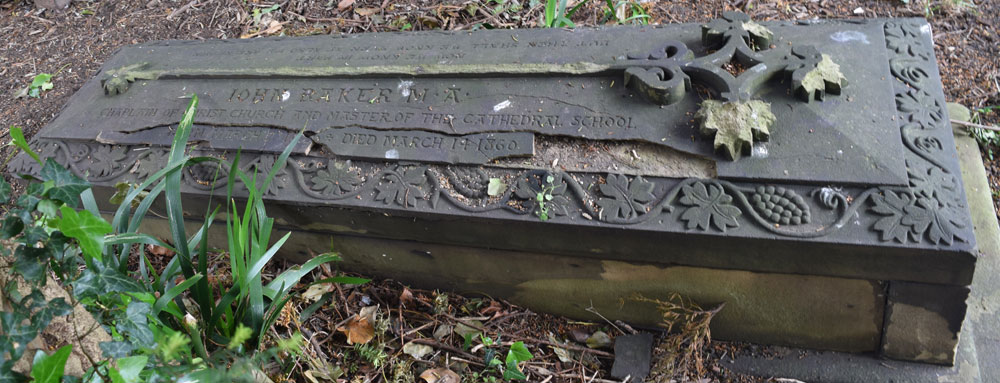 John Baker's grave