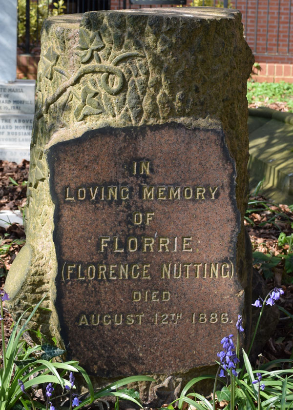 Grave of Florence Nutting