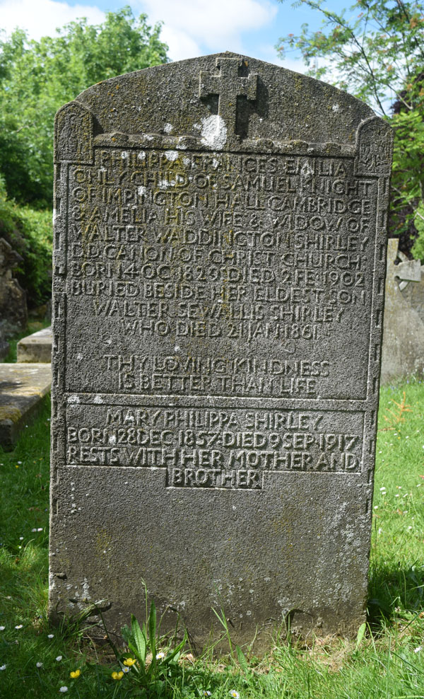 Shirley grave