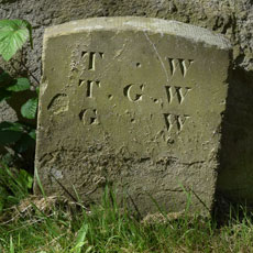 Winchester footstone